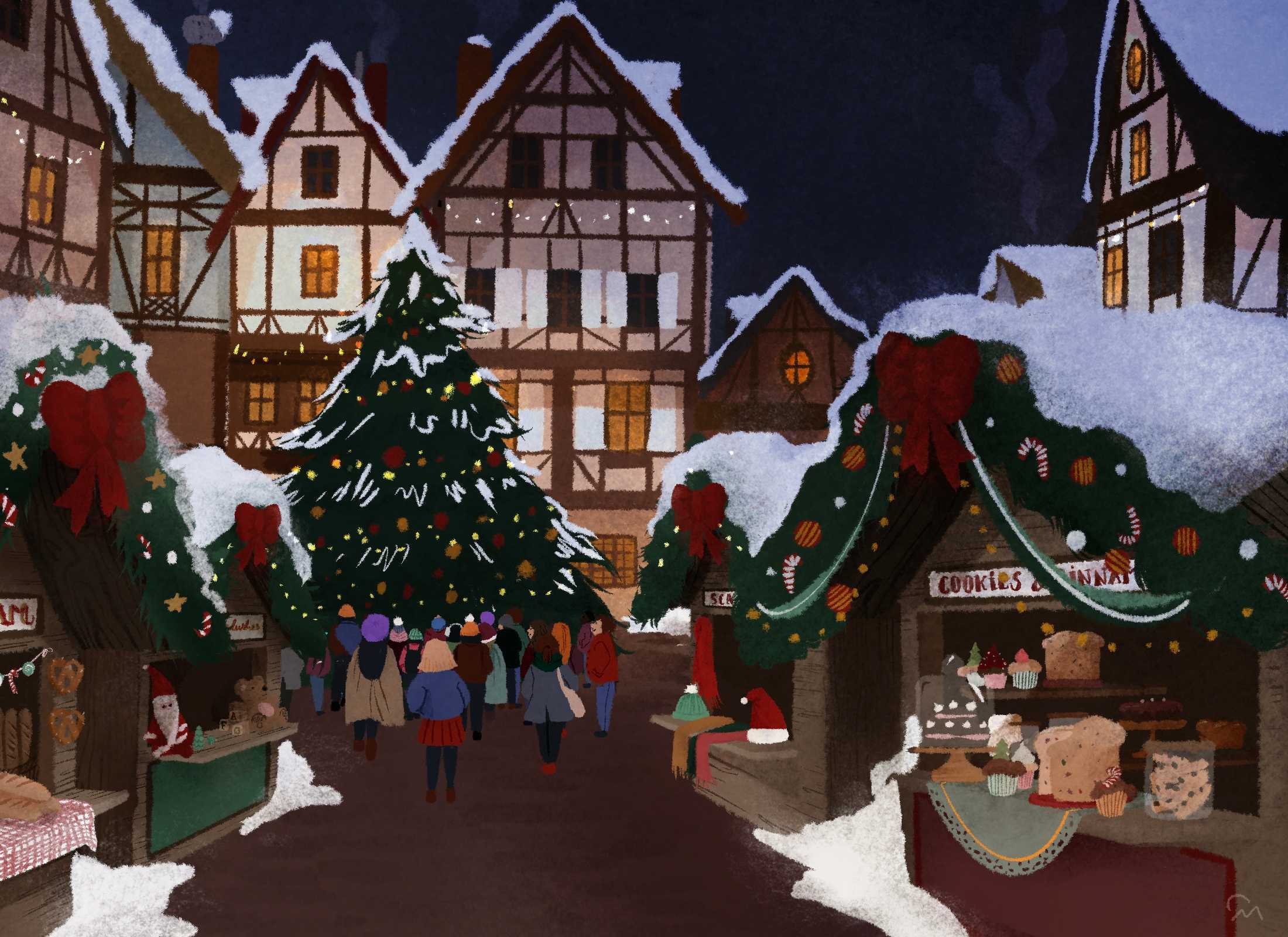 A little spooky illustration for Halloween