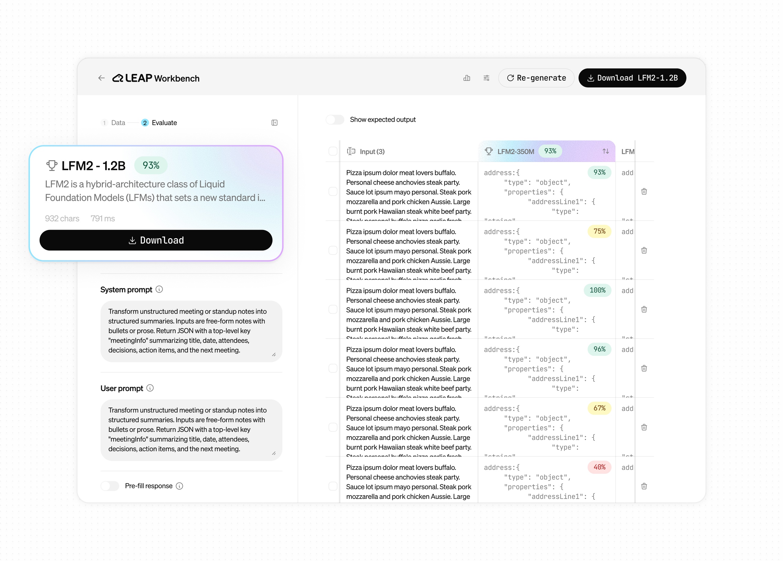 [Fig. 6] Users get matched to the best model for their needs.